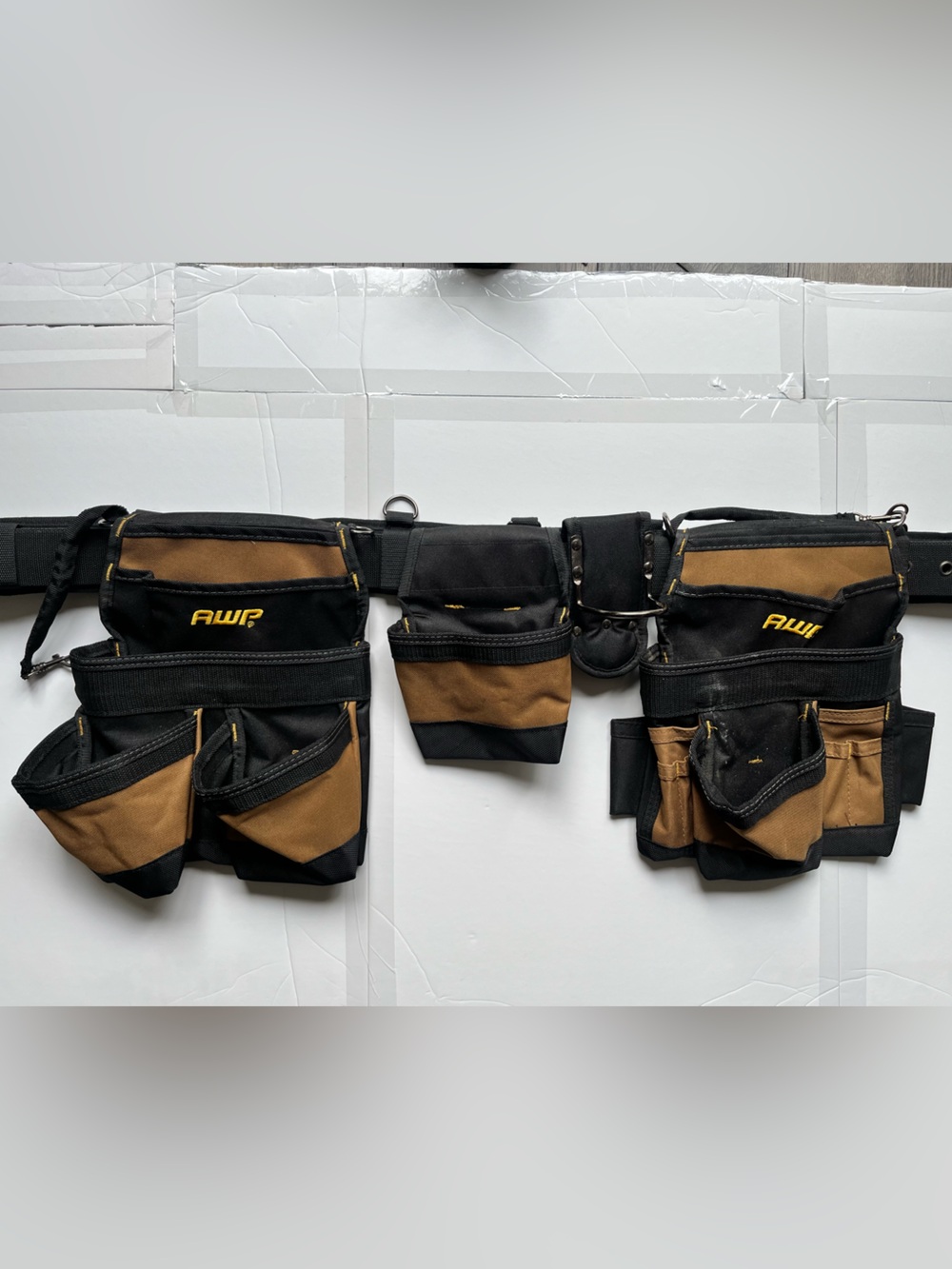 NNT AWP General Construction Carpenter Tool Rig | Padded Adjustable Tool Belt |